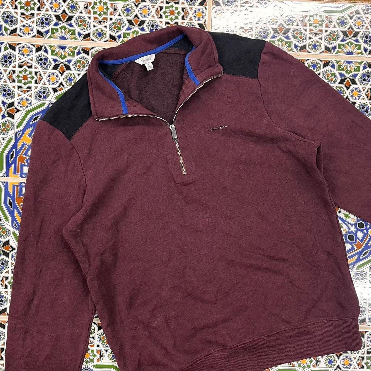 Calvin Klein quarter zip jumper