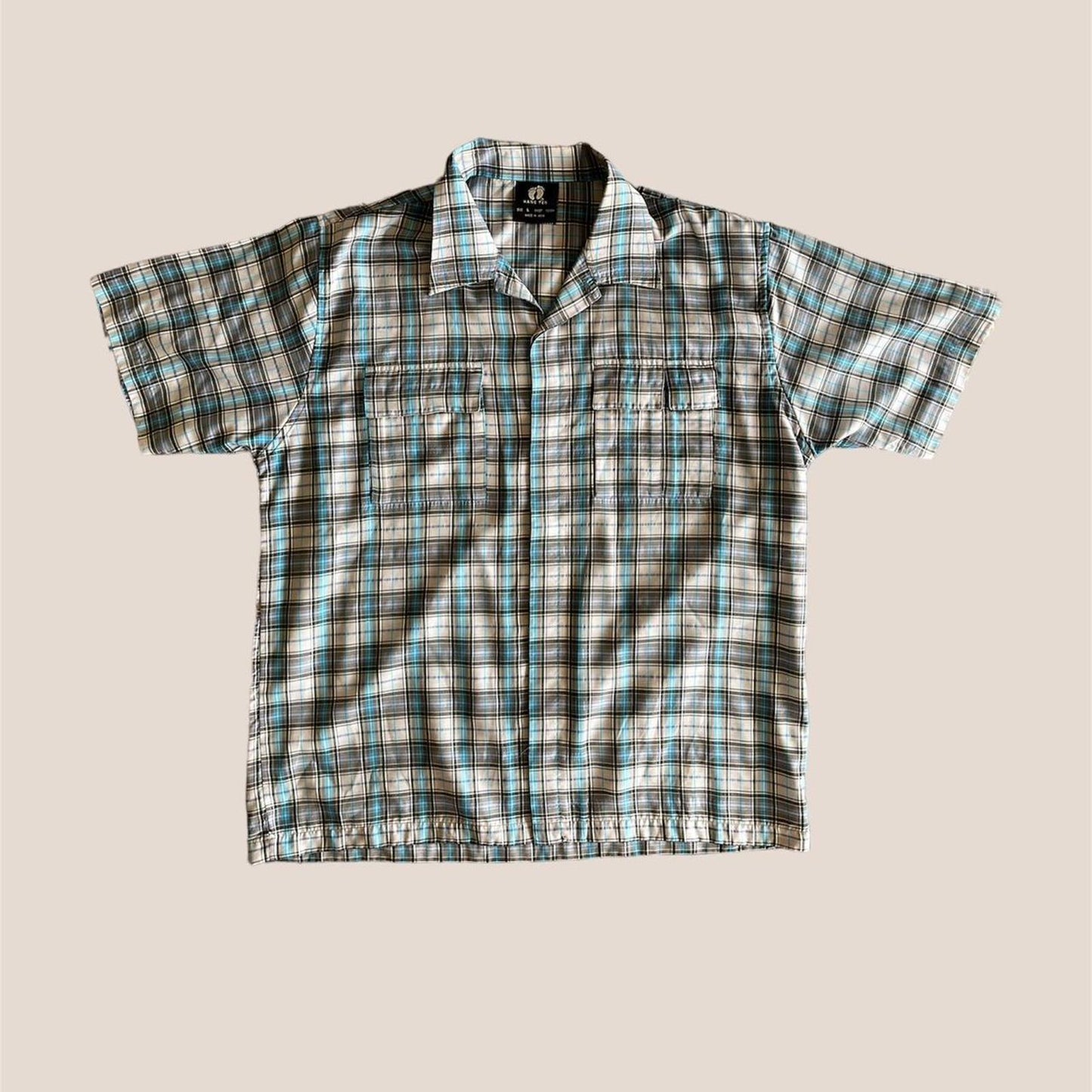 hang ten short sleeved button up shirt