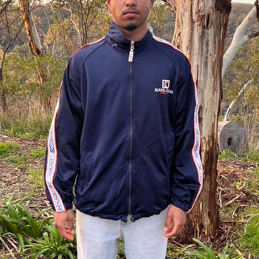 Karl Kani jeans track suit jacket