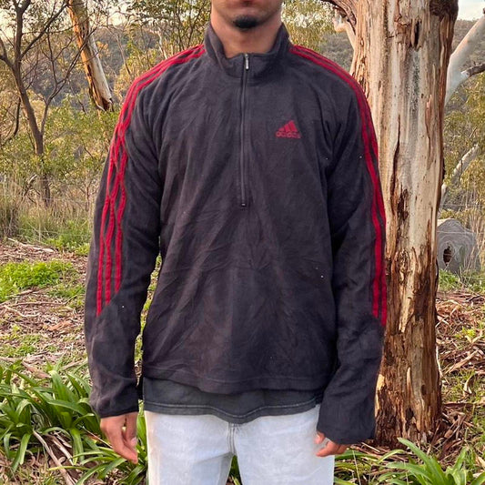 Adidas quarter zip jumper