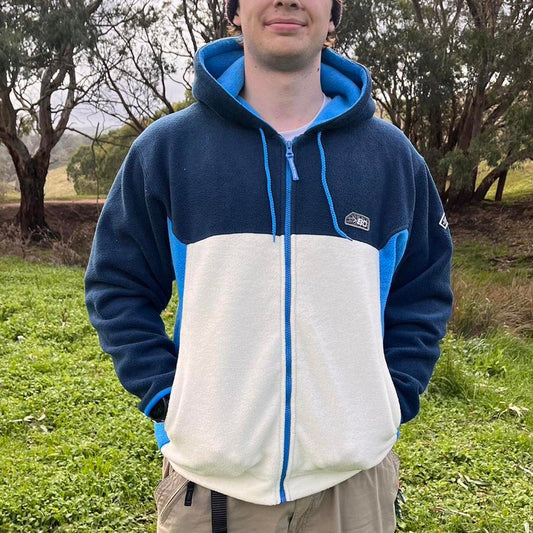 Maui and sons fleece zip up hoodie