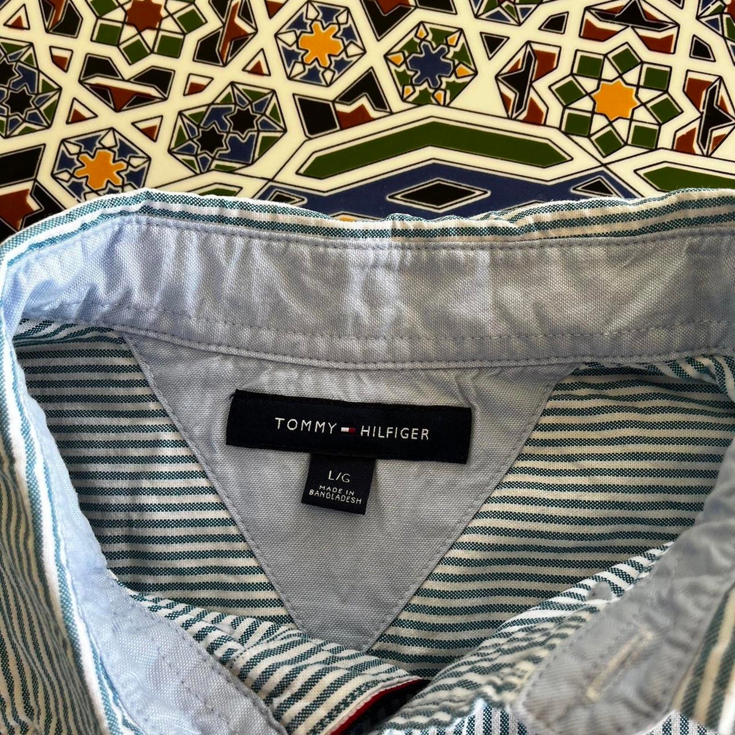 tommy Hilfiger button up shirt