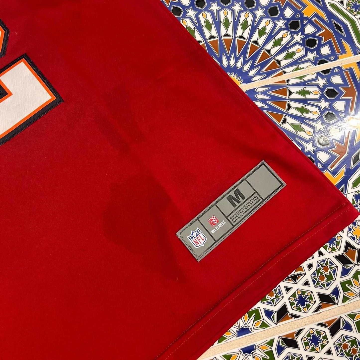 Buccaneers football jersey