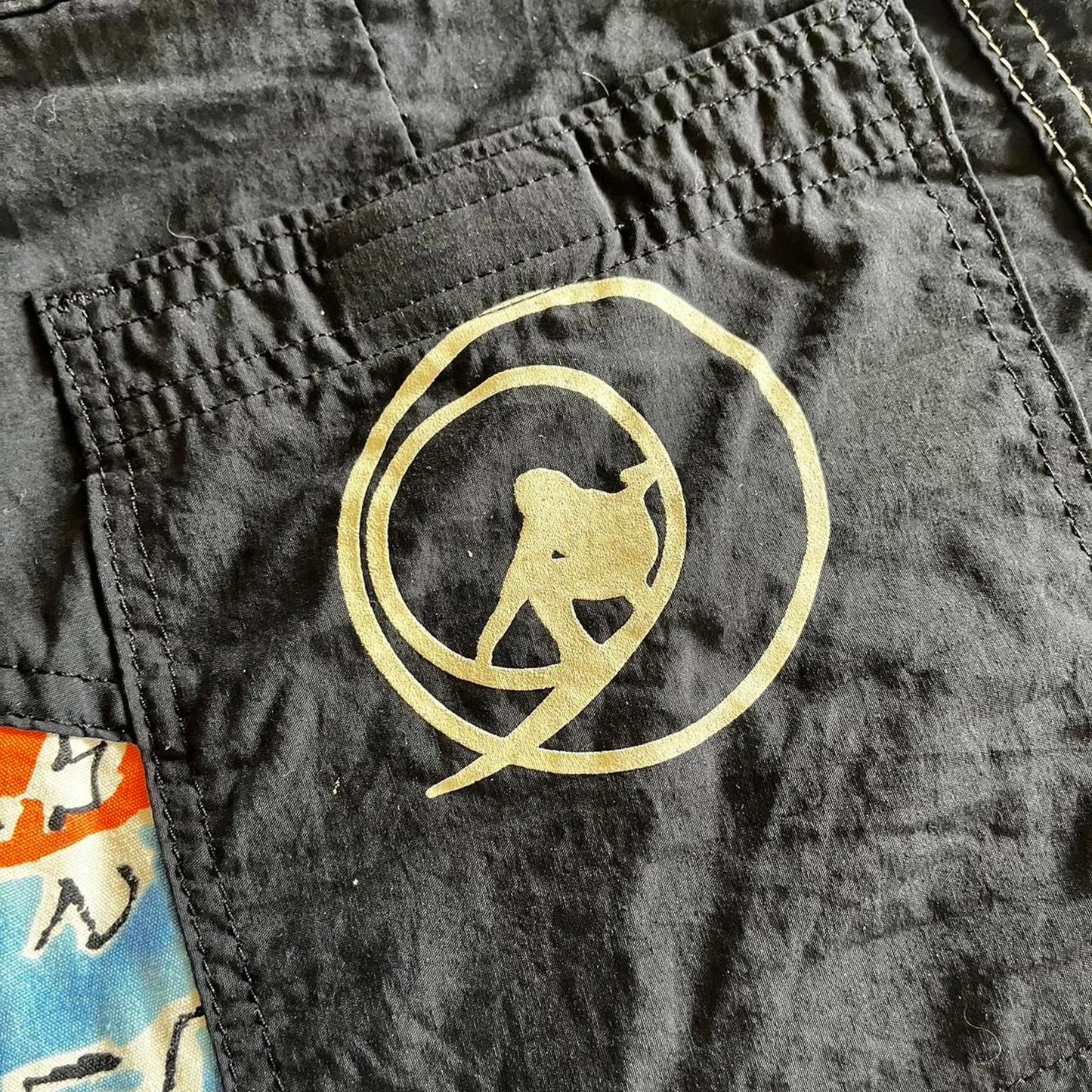 vintage piping hot board shorts