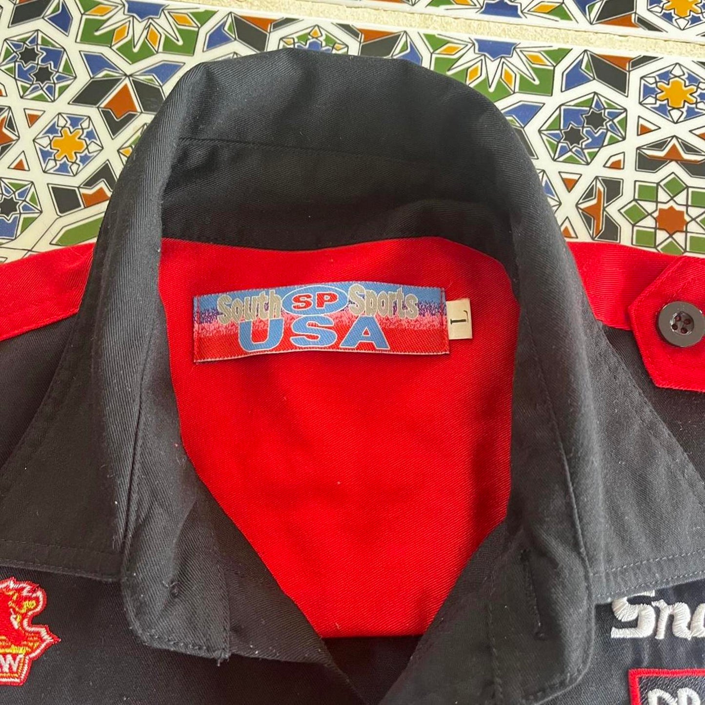 Dale Earnhardt jr Winston cup button up