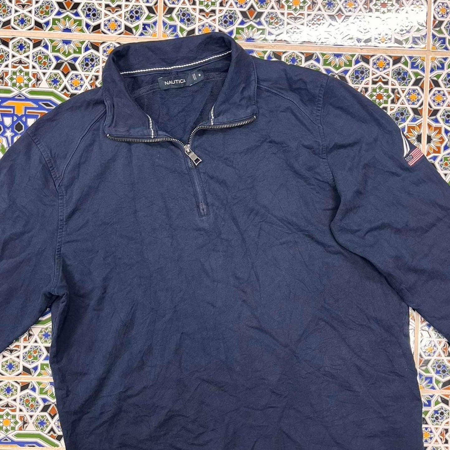 nautica quarter zip jumper