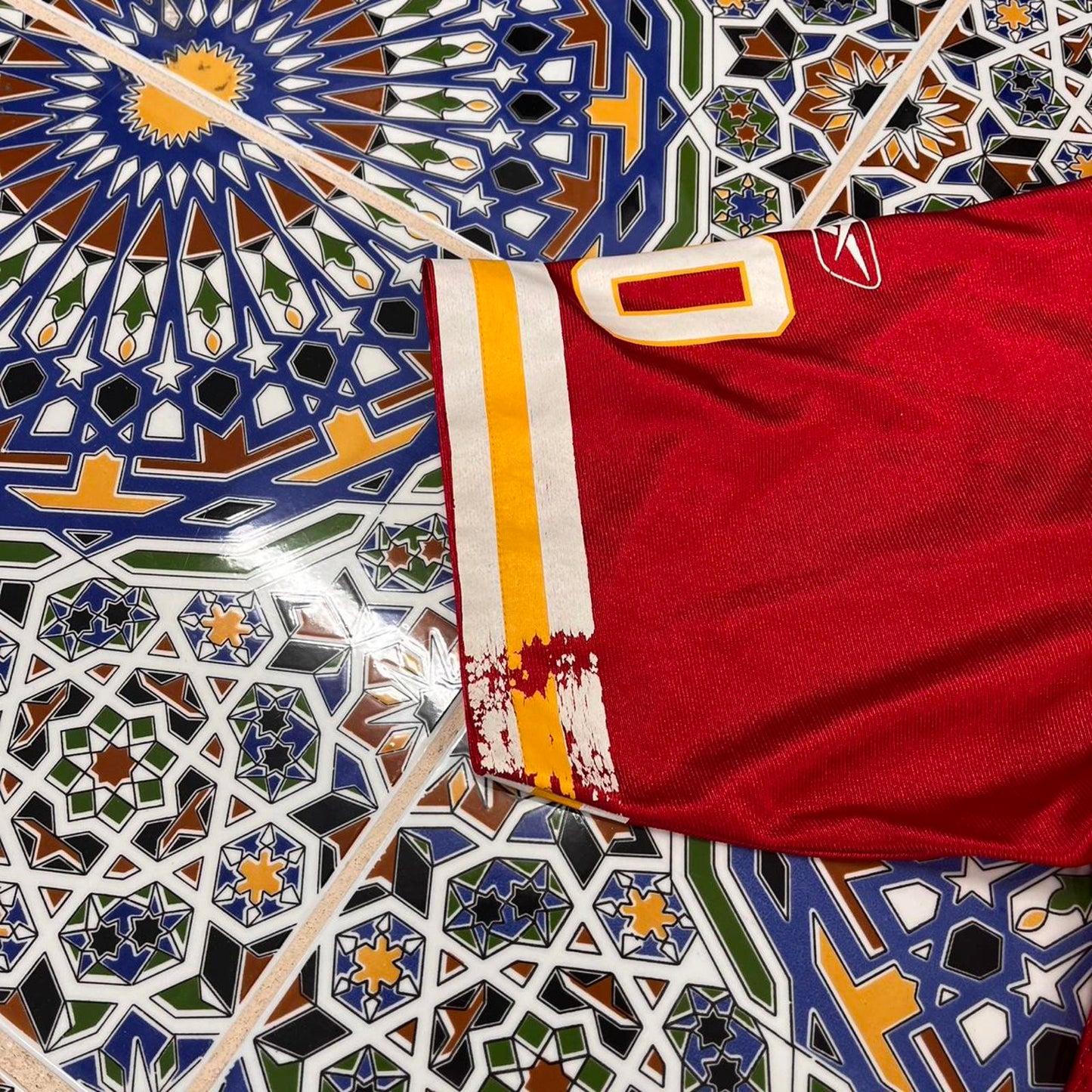 Reebok Kansas city chiefs football jersey