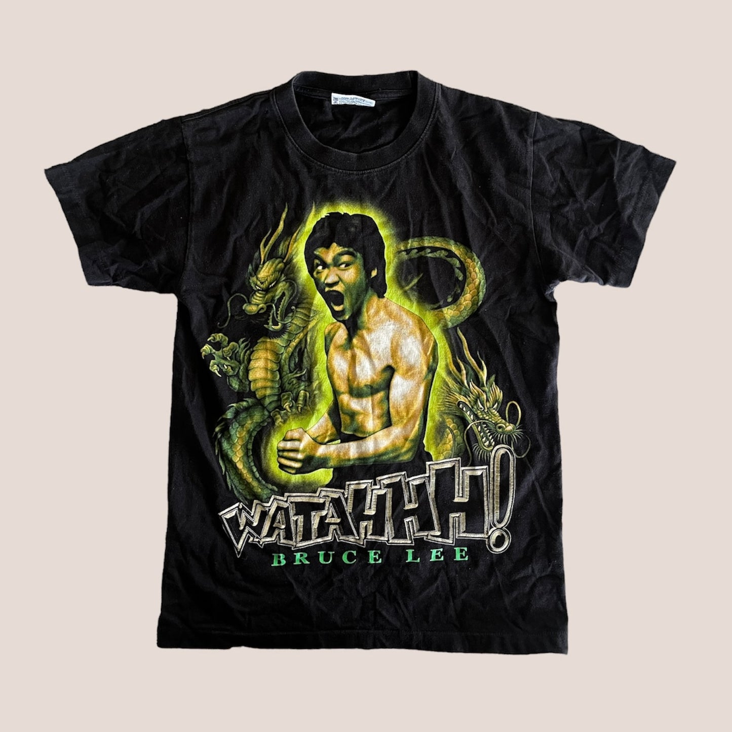 M 90s Bruce lee "the dragon" tee