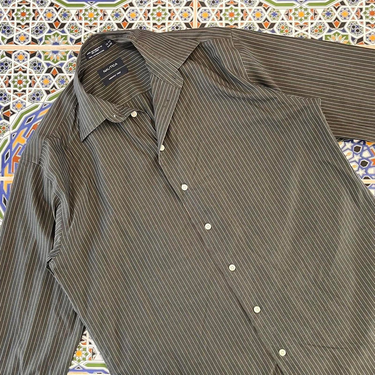 nautica button up shirt