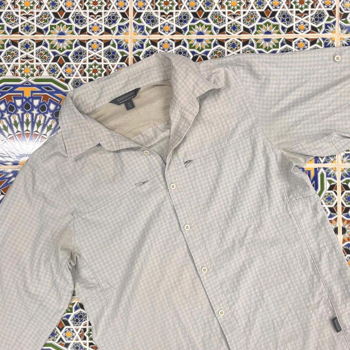 kathmandu button up shirt