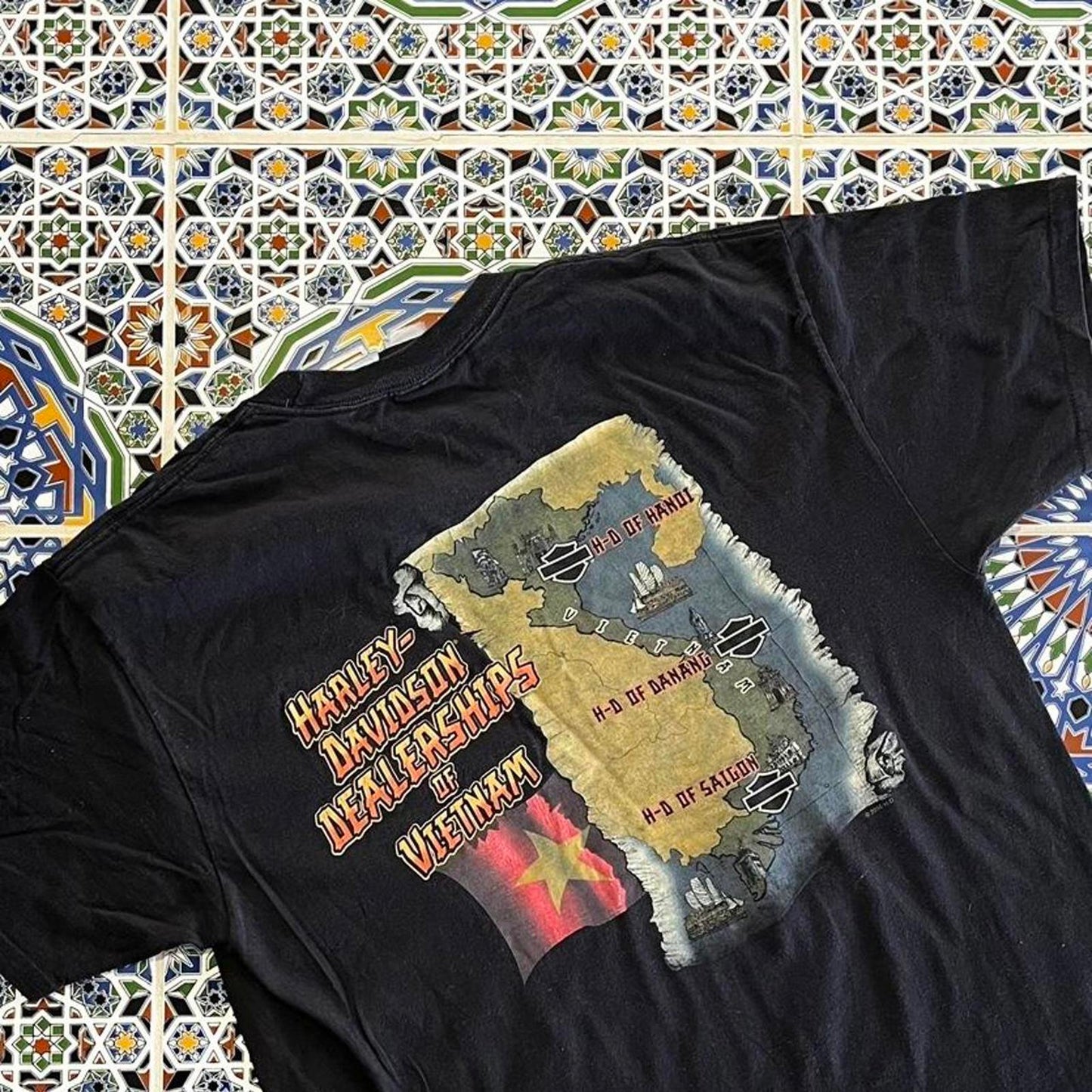 harley davidson Vietnam tee