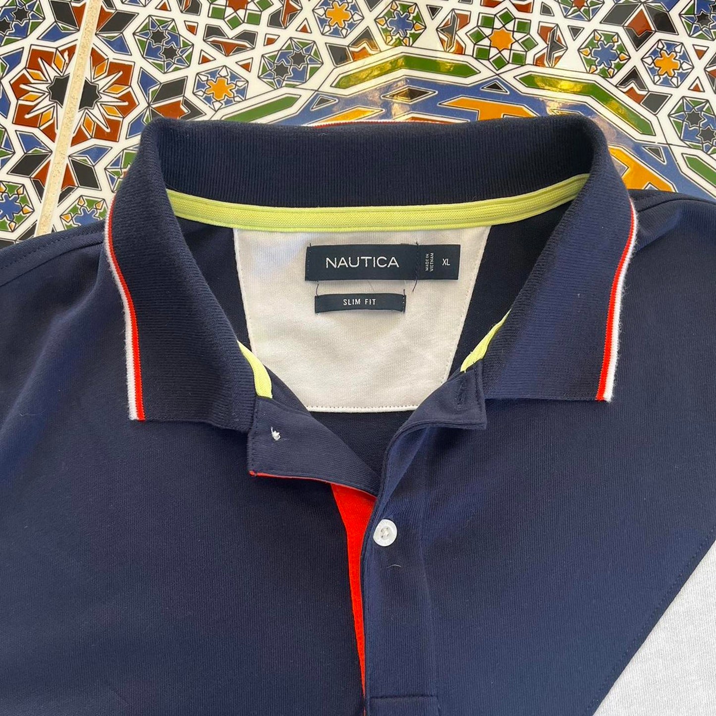 Slim fit nautica polo