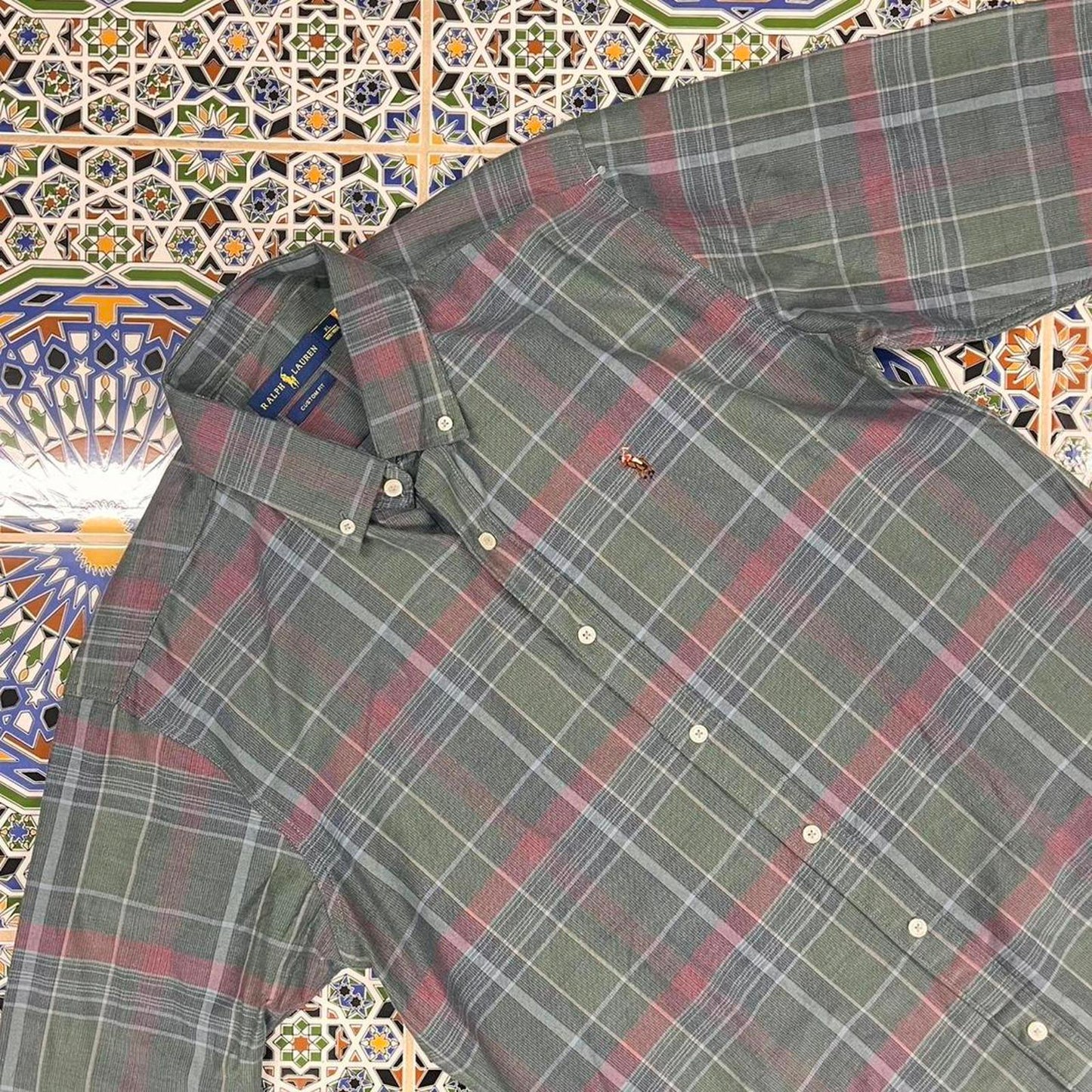 ralph lauren button up shirt