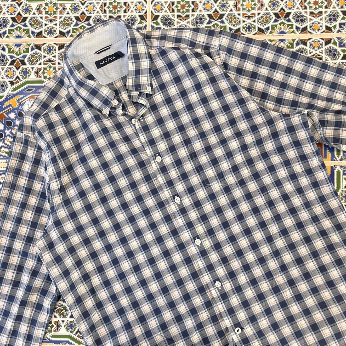 nautica button up shirt