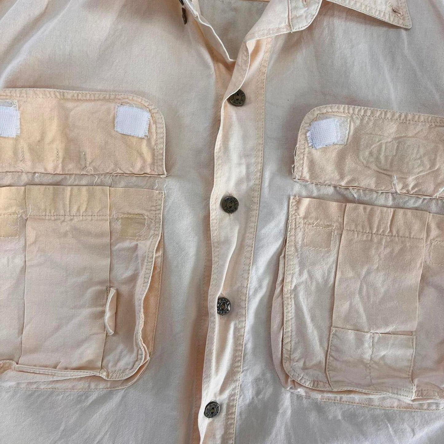 camel trophy  sleeved button up shirt