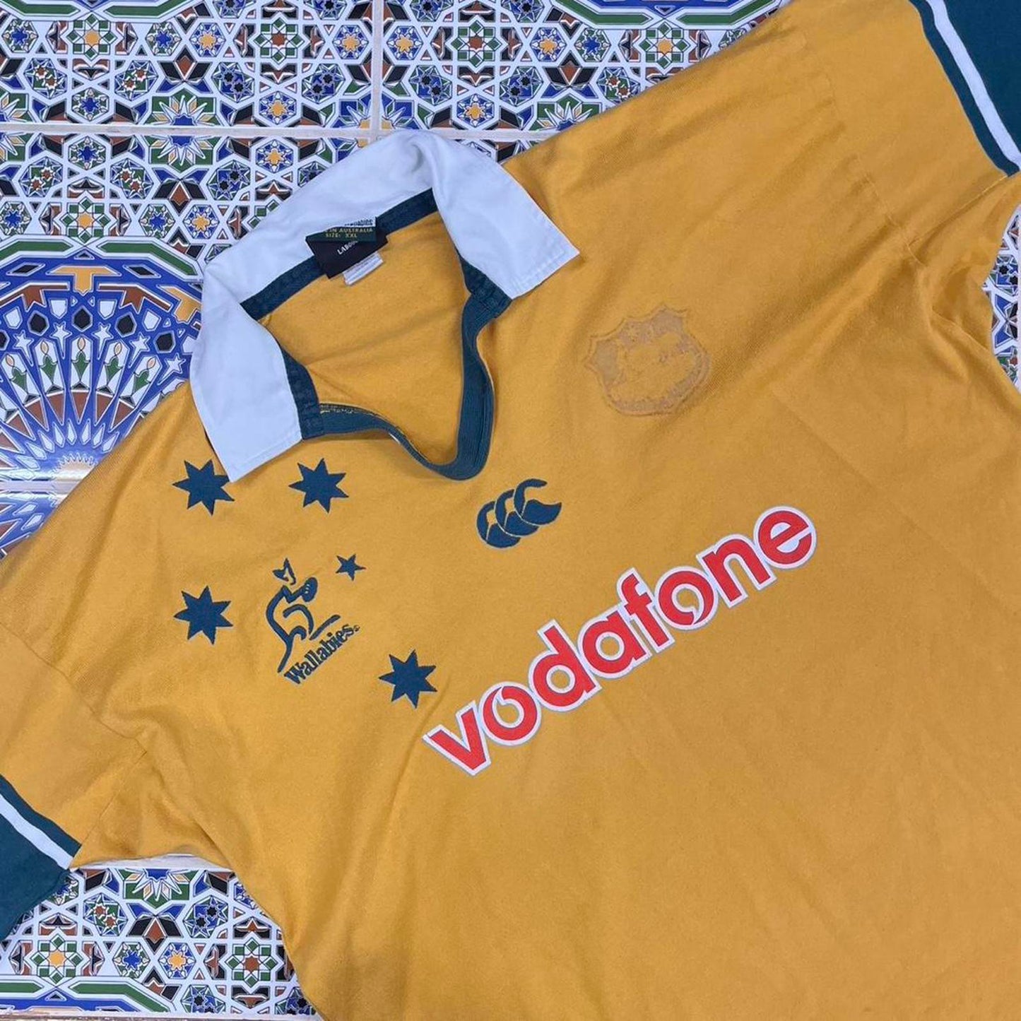 Australian wallabies Canterbury rugby jersey