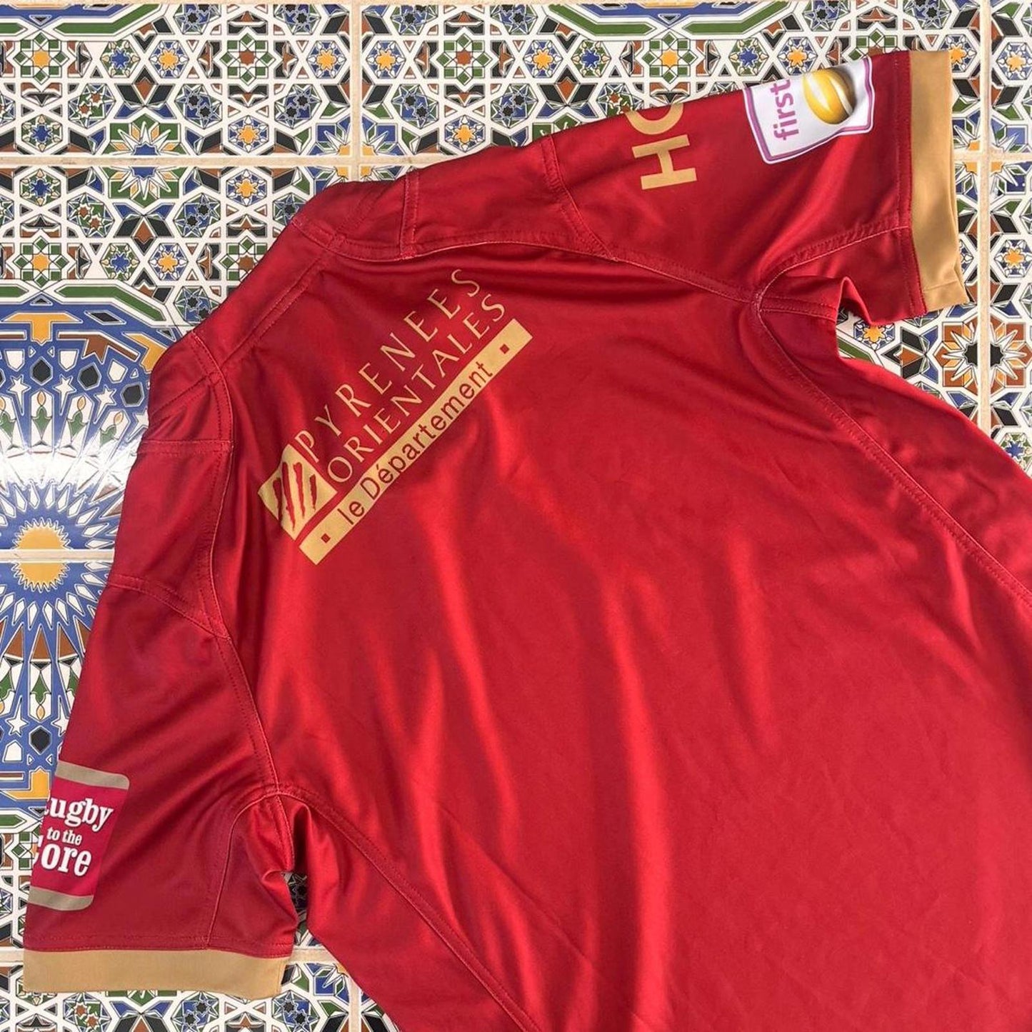 ISC Catalans Dragons rugby jersey
