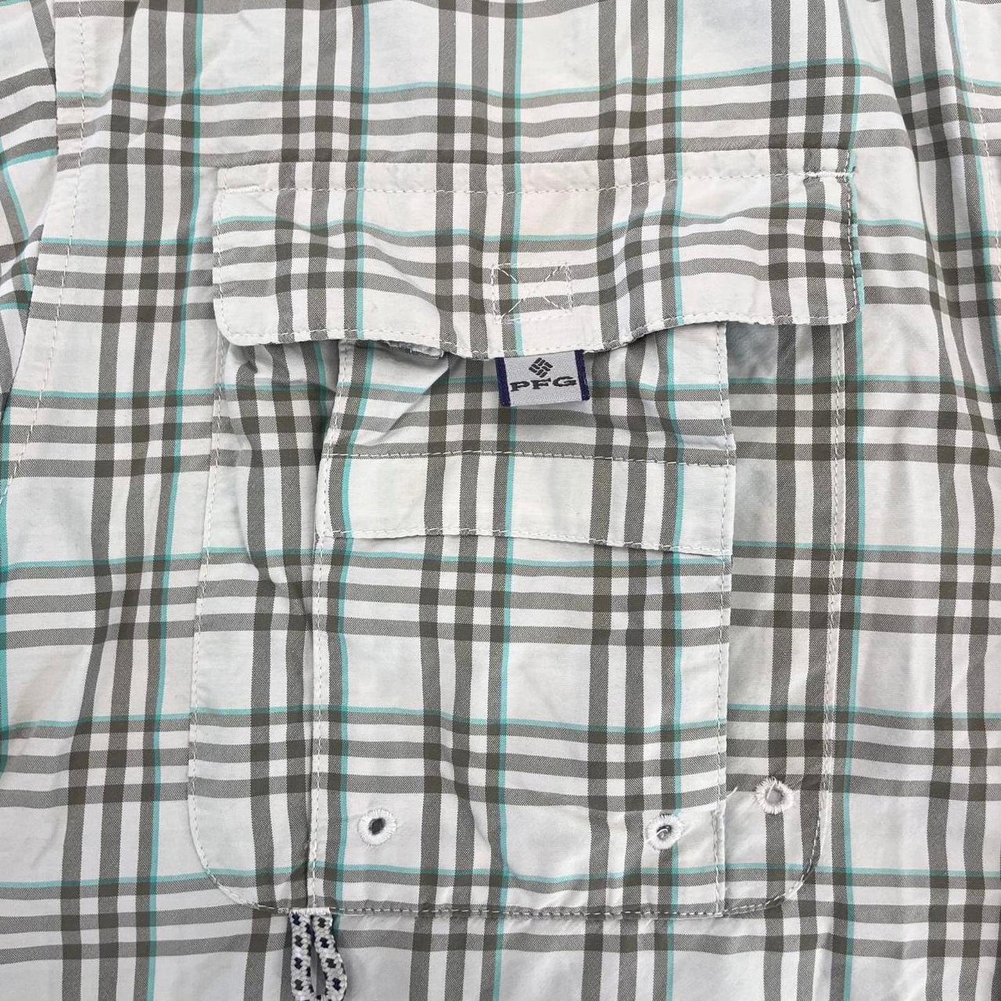 columbia short sleeved button up shirt