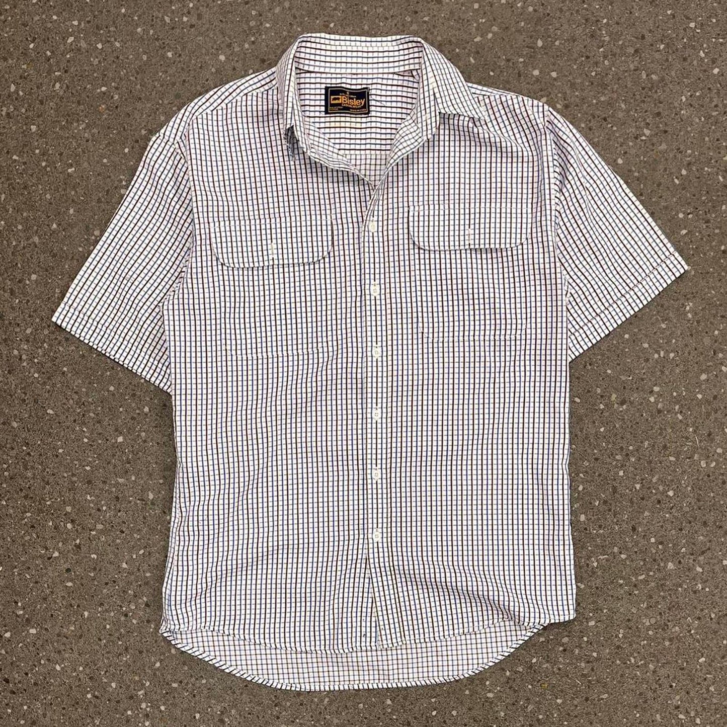 bisley short sleeved button up shirt