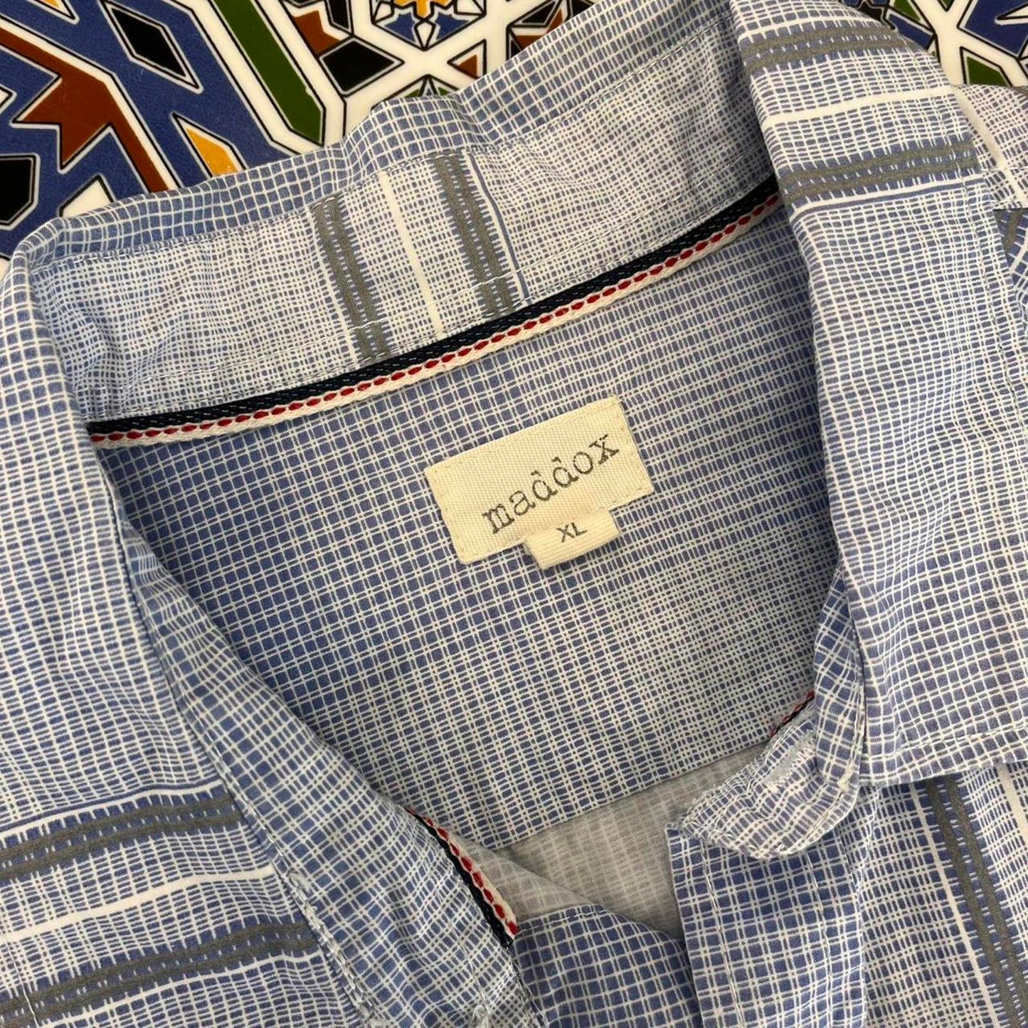 maddox short sleeved button up shirt