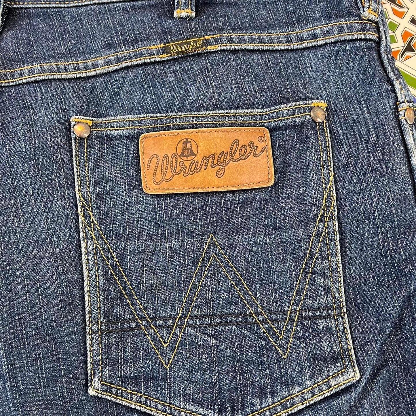 wrangler denim jeans