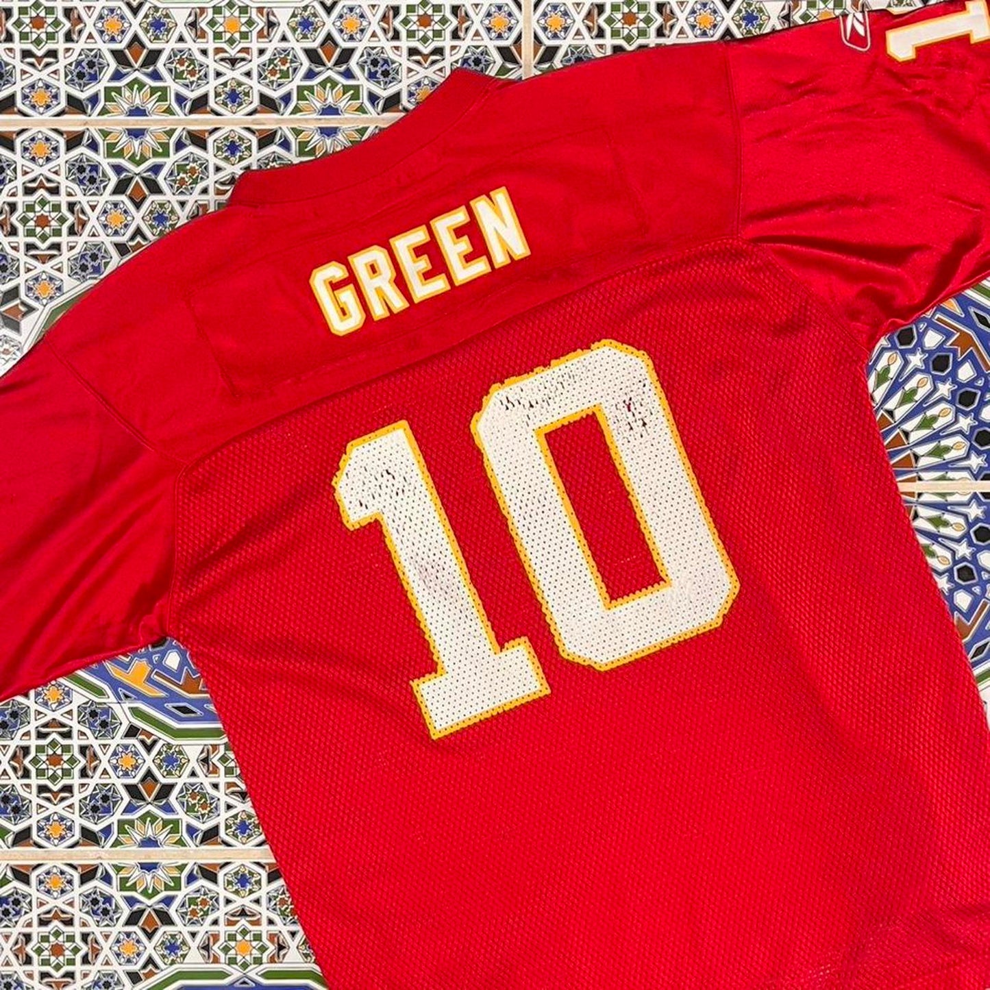 Reebok Kansas city chiefs football jersey