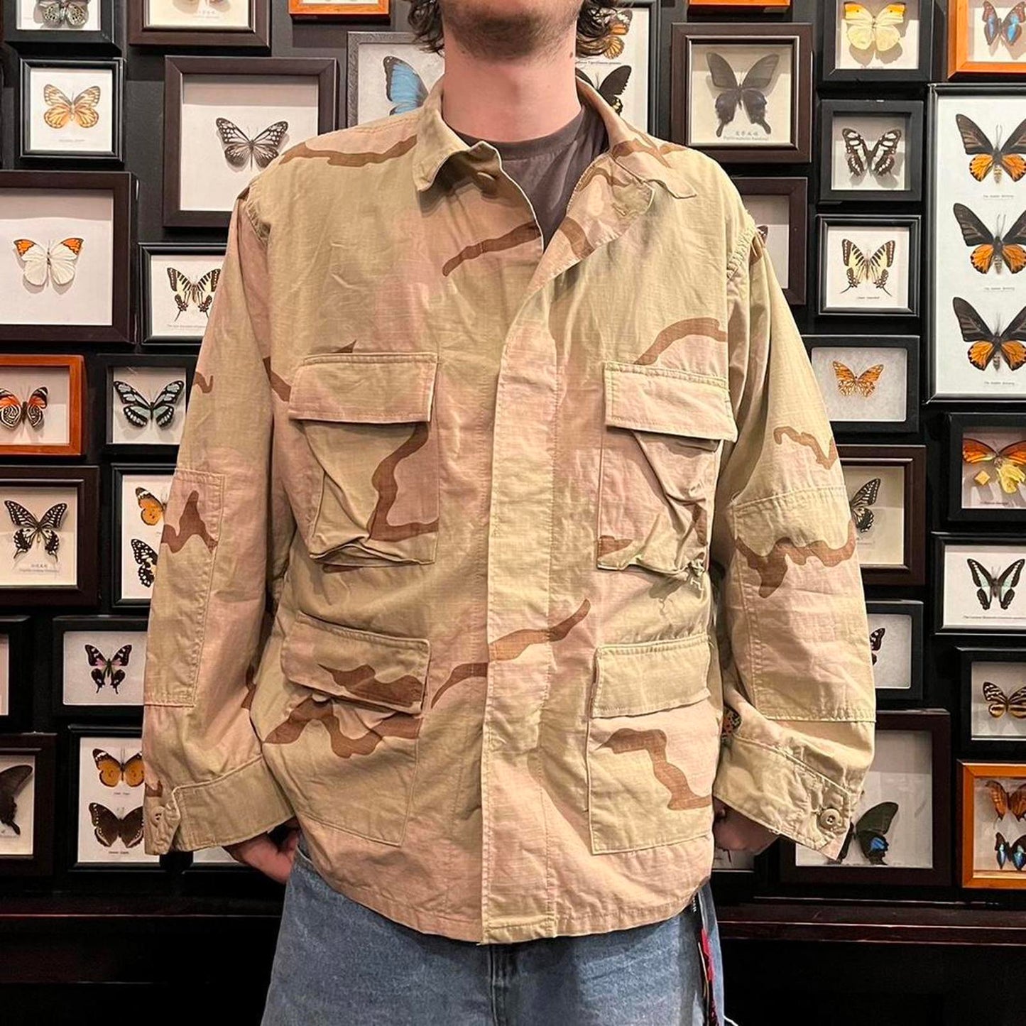 desert cammo army shirt