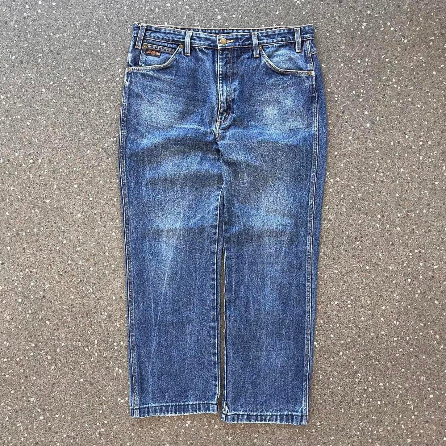 RM Williams stockyeard denim jeans