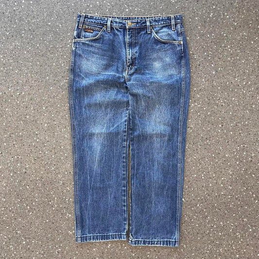 RM Williams stockyeard denim jeans