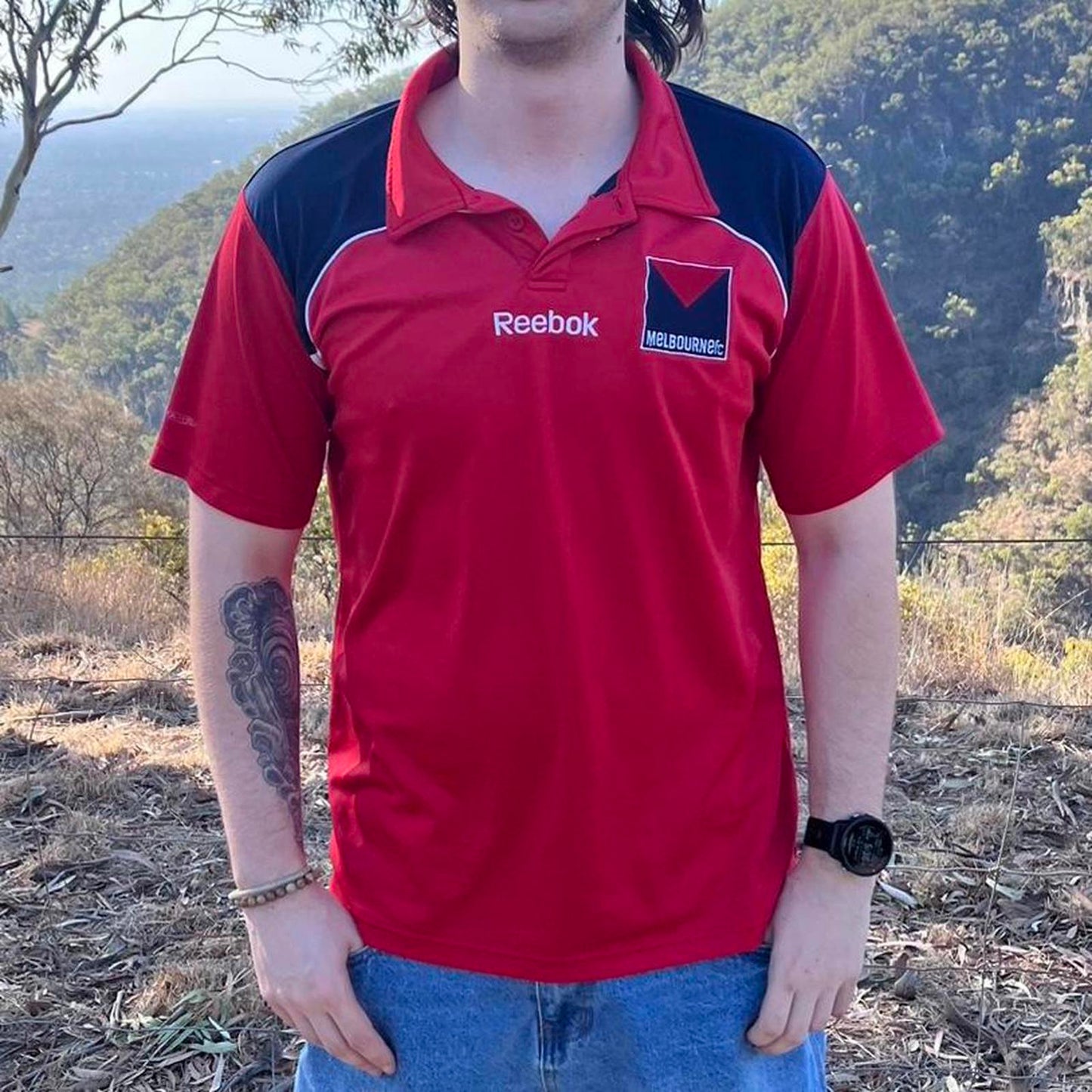 Reebok Melbourne demons polo
