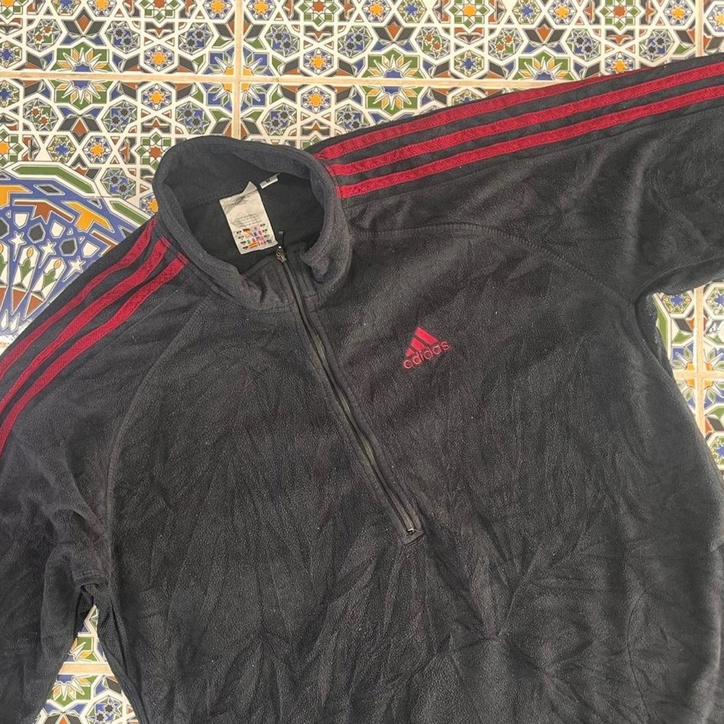 Adidas quarter zip jumper