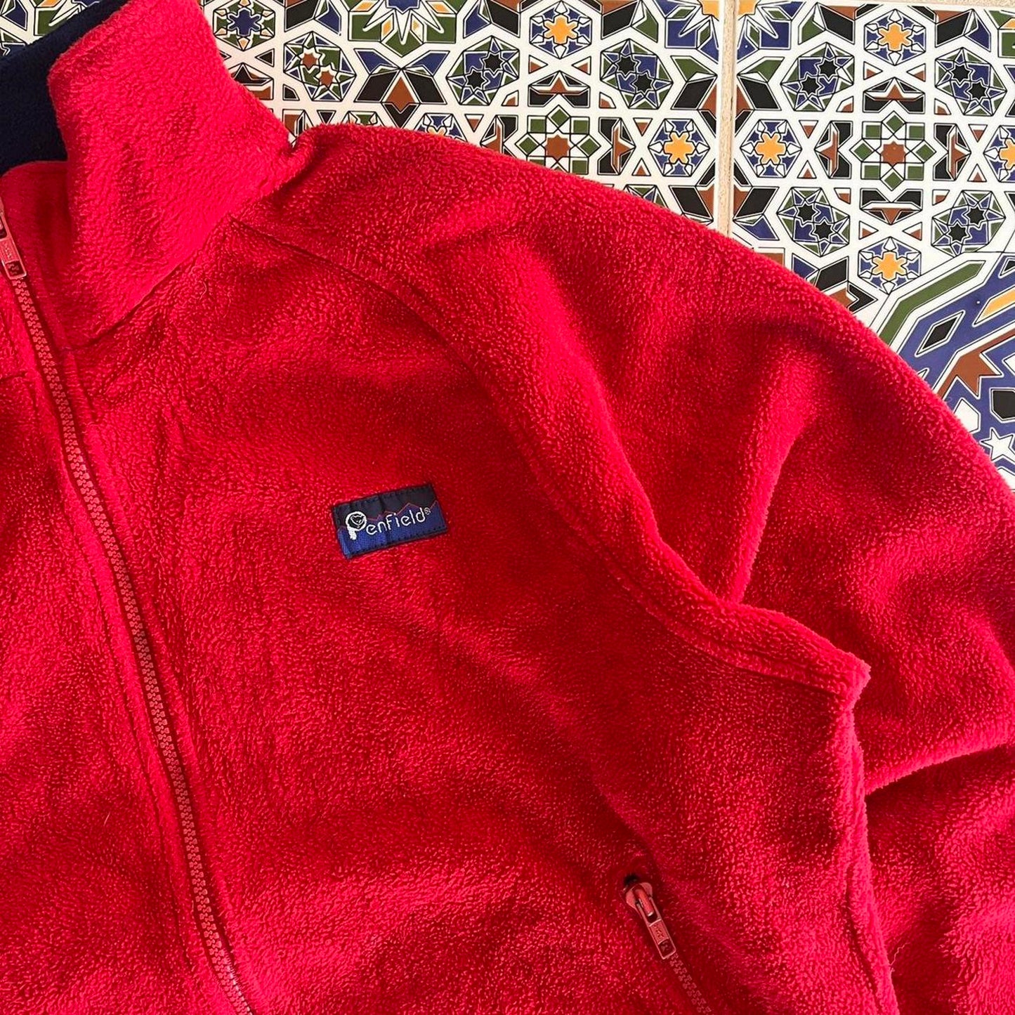 Penfield fleece sweater jacket