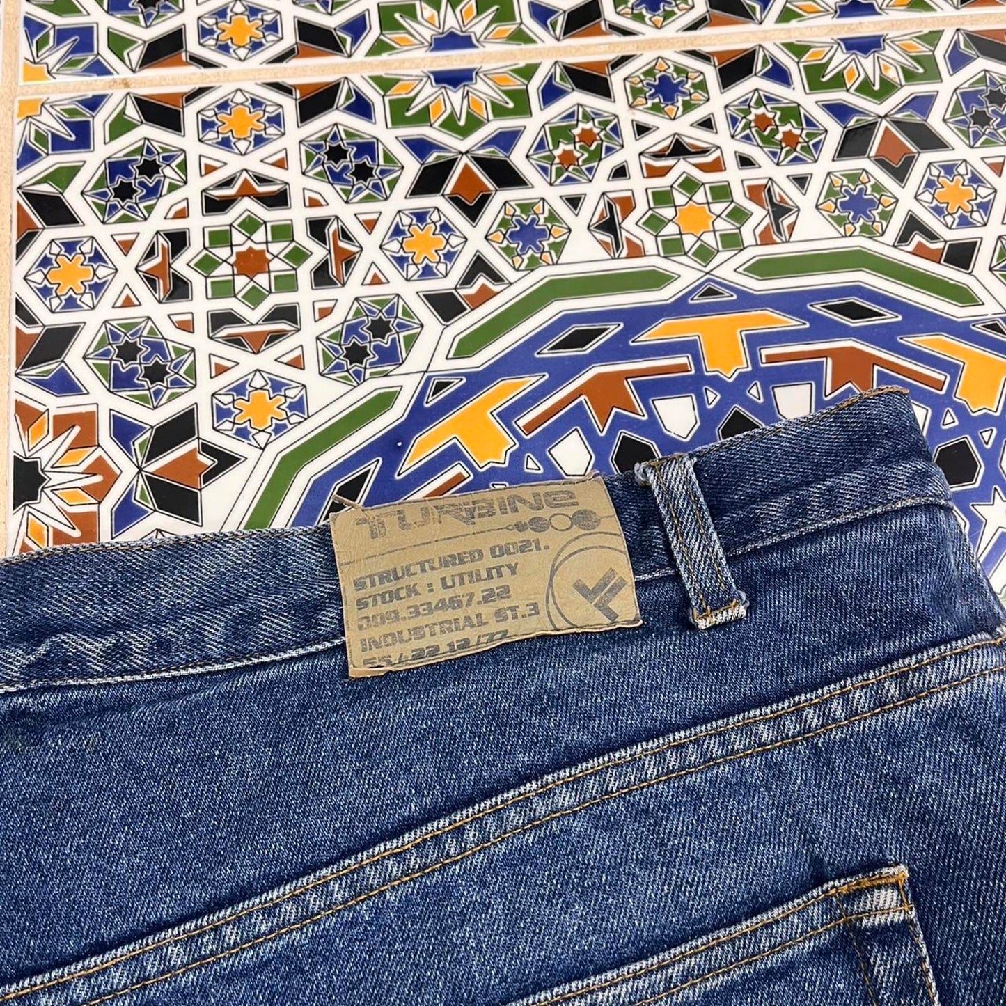 Turbine denim jeans