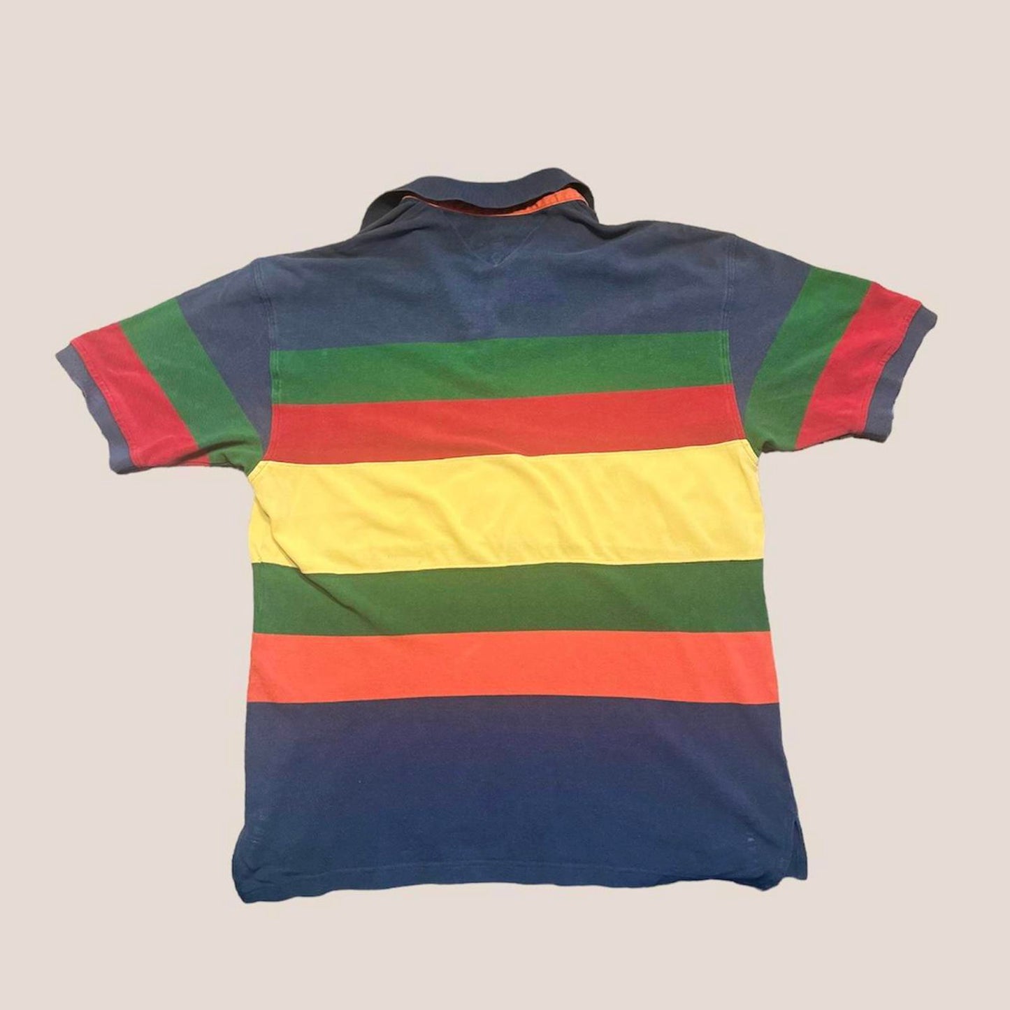 Vintage Tommy Hilfiger colour block polo