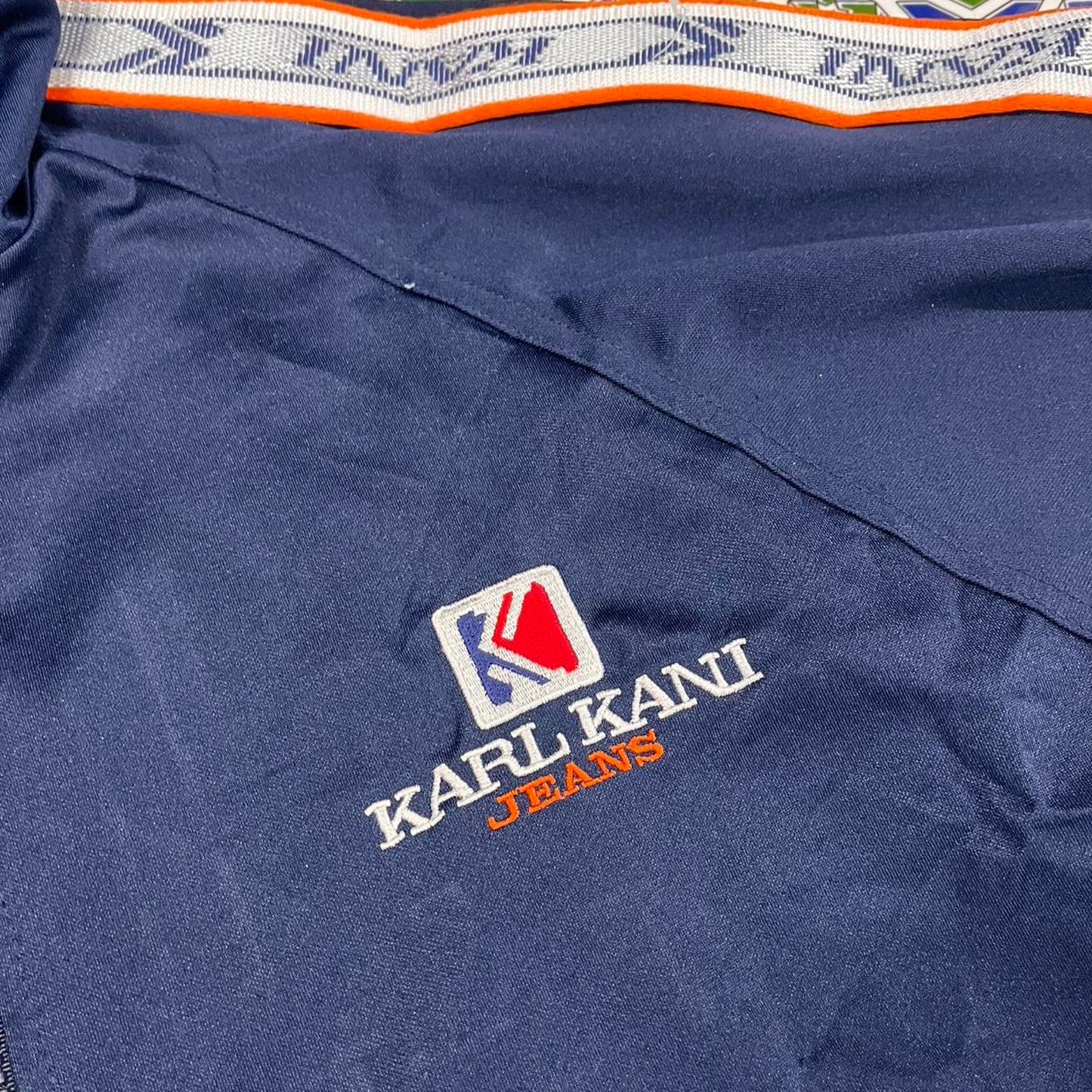 Karl Kani jeans track suit jacket