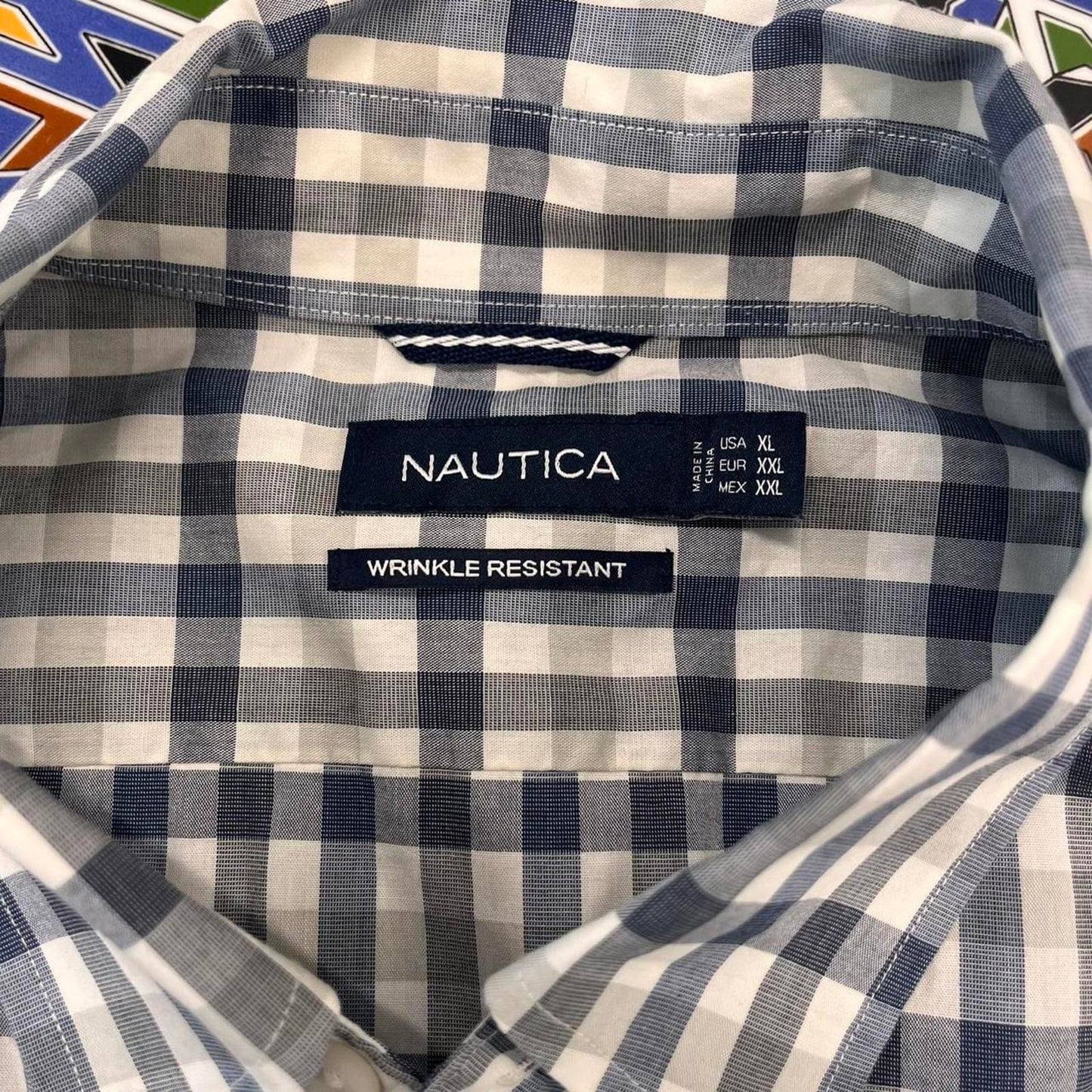nautica button up shirt