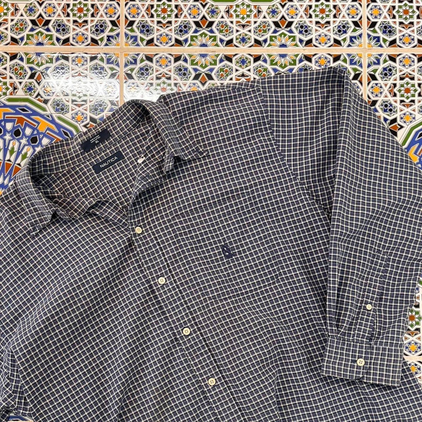 nautica button up shirt