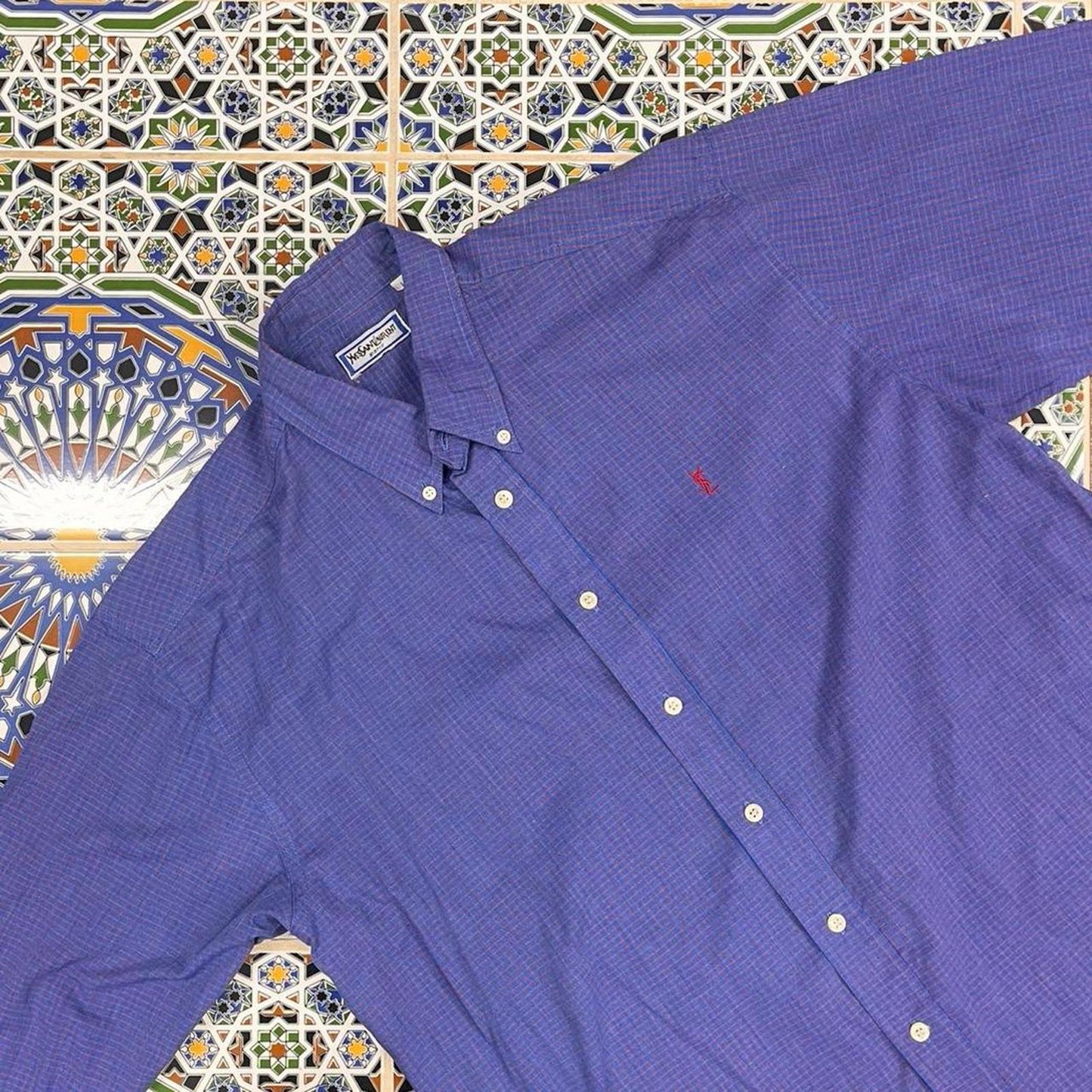 YSL button up shirt