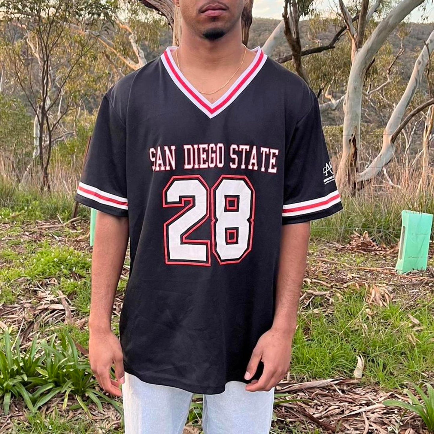 San Diego state football jersey
