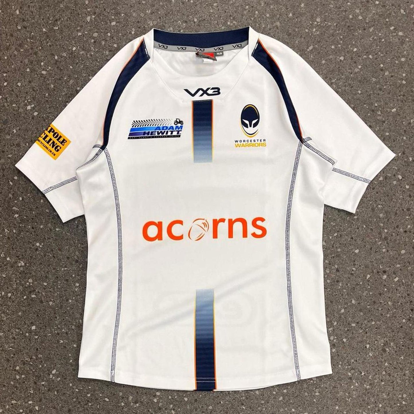 VX3 Worcester Warriors rugby jersey