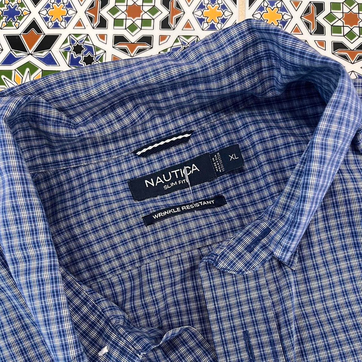 nautica button up shirt