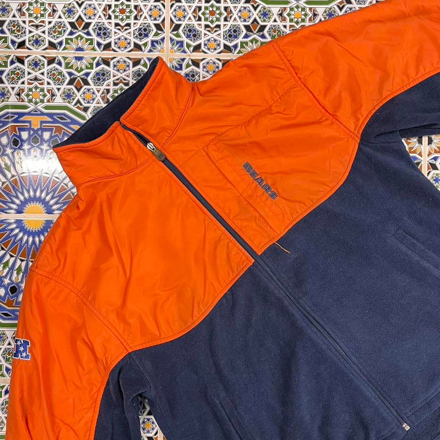 Chicago bears fleece jacket