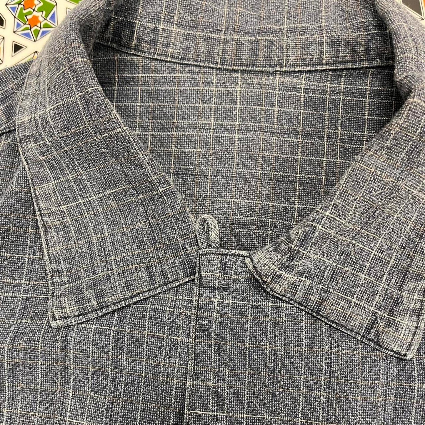 vintage short sleeved button up shirt
