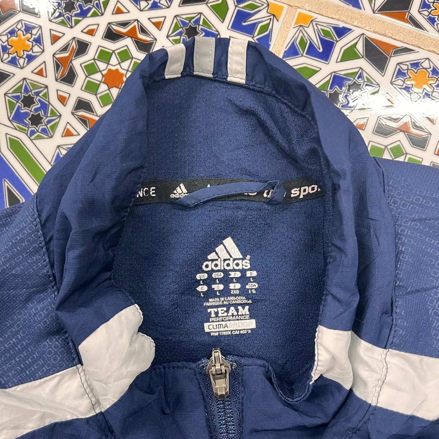 glacier high school wrestling adidas jacket