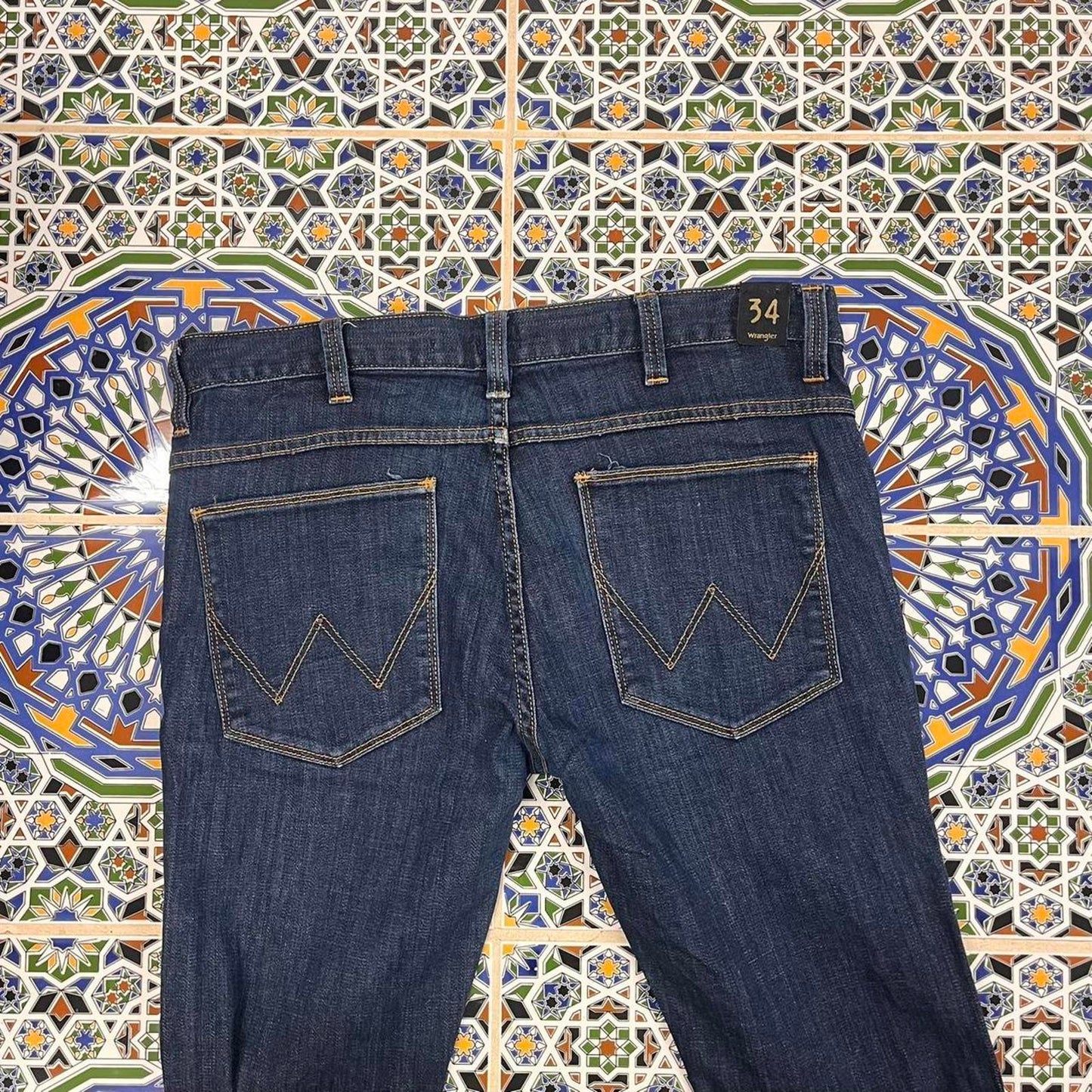 wrangler stranglers denim jeans