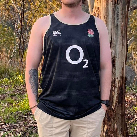 Canterbury English rugby singlet