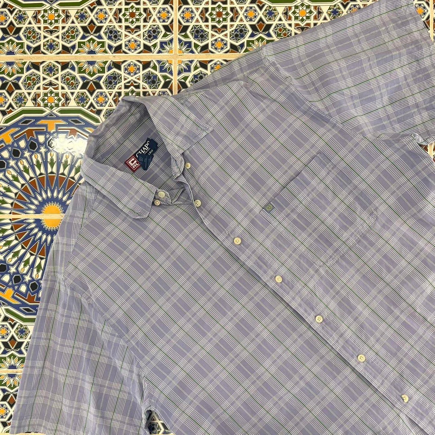chaps Ralph Lauren short sleeved button up shirt