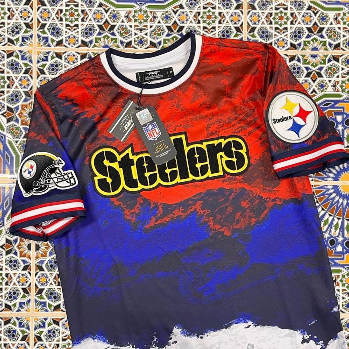 Pro station Steelers football jersey