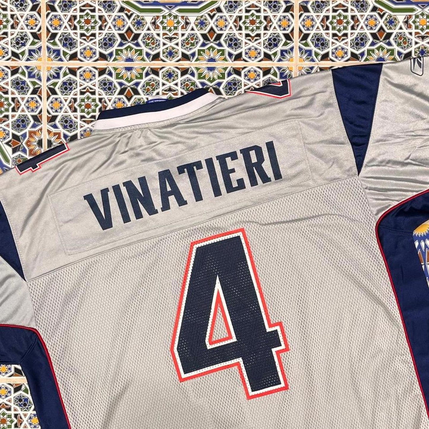 Reebok New England patriots football jersey