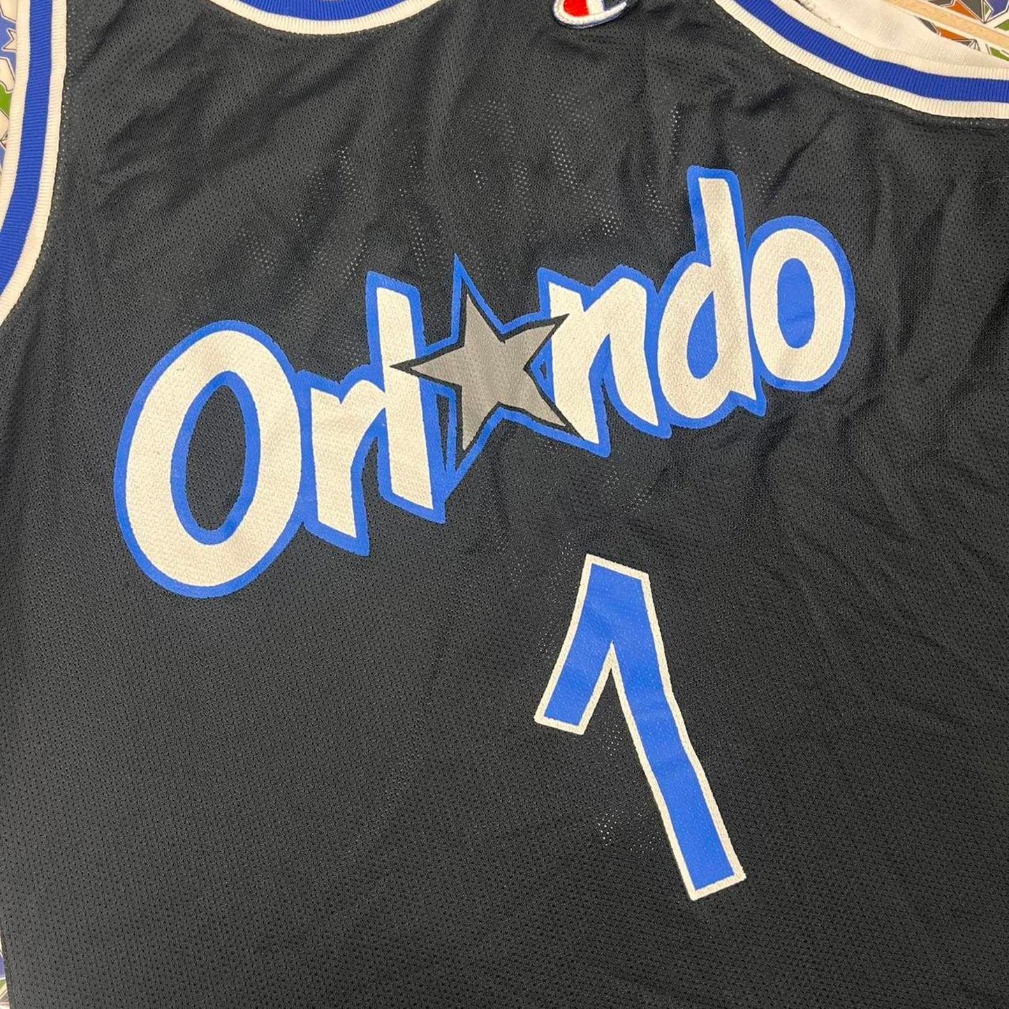 Vintage champion Orlando magic Penny Hardaway jersey